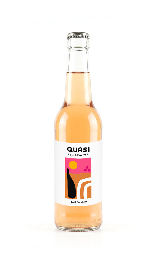 QUASI - "Golden Seed" - Cold brew tea (bouteille 33cL)