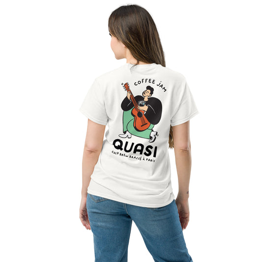 T-SHIRT QUASI - "Coffee Jam"