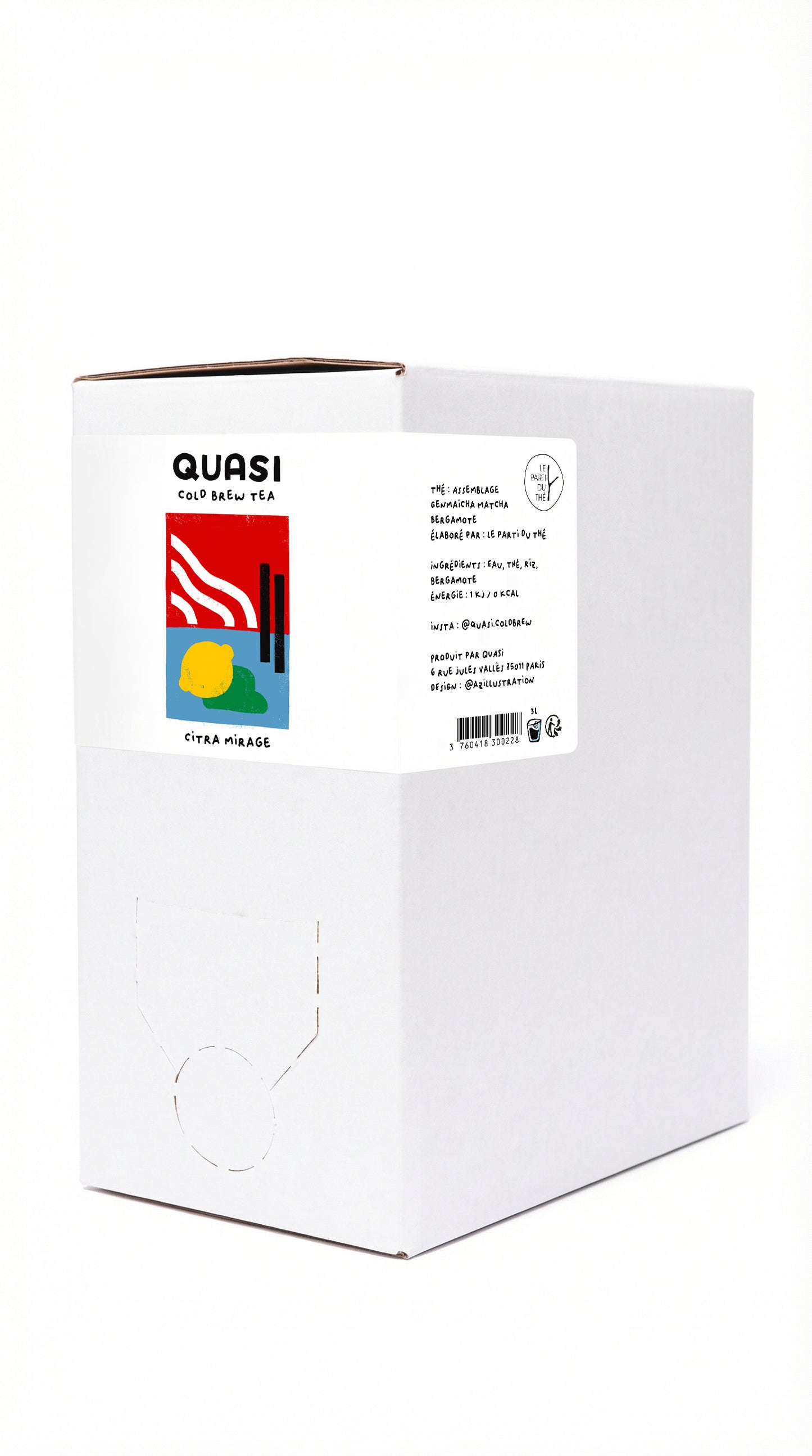 QUASI - CITRA MIRAGE - COLD BREW TEA - BIB 3L