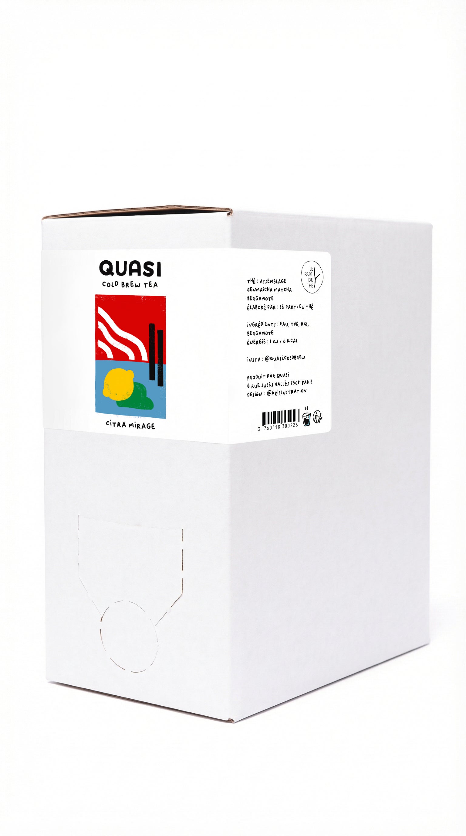 QUASI - CITRA MIRAGE - COLD BREW TEA - BIB 3L