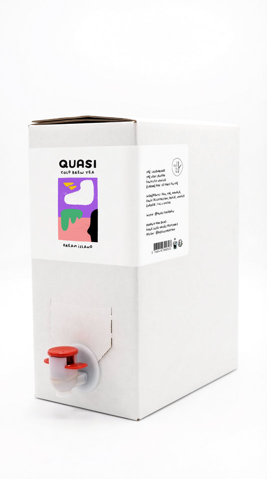 QUASI - "Dream Island" - Cold brew tea (cubi 3L)