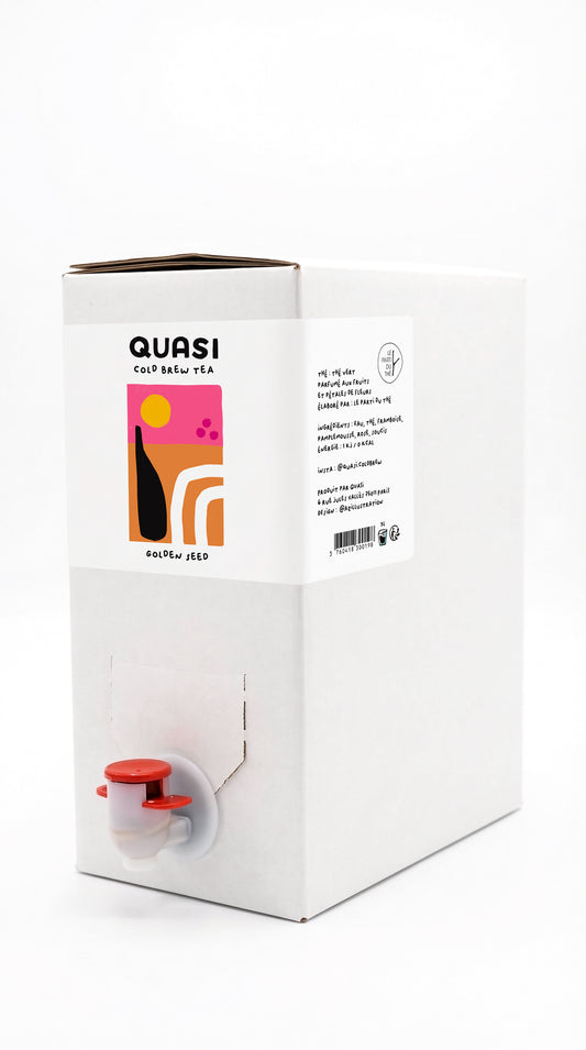 QUASI - GOLDEN SEED - COLD BREW TEA - BIB 3L