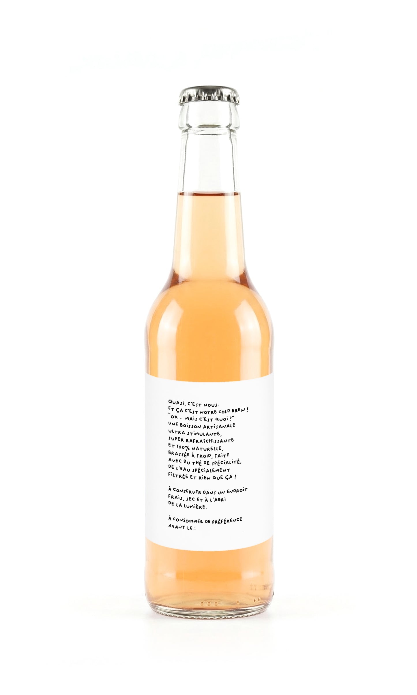 QUASI - "Golden Seed" - Cold brew tea (bouteille 33cL)