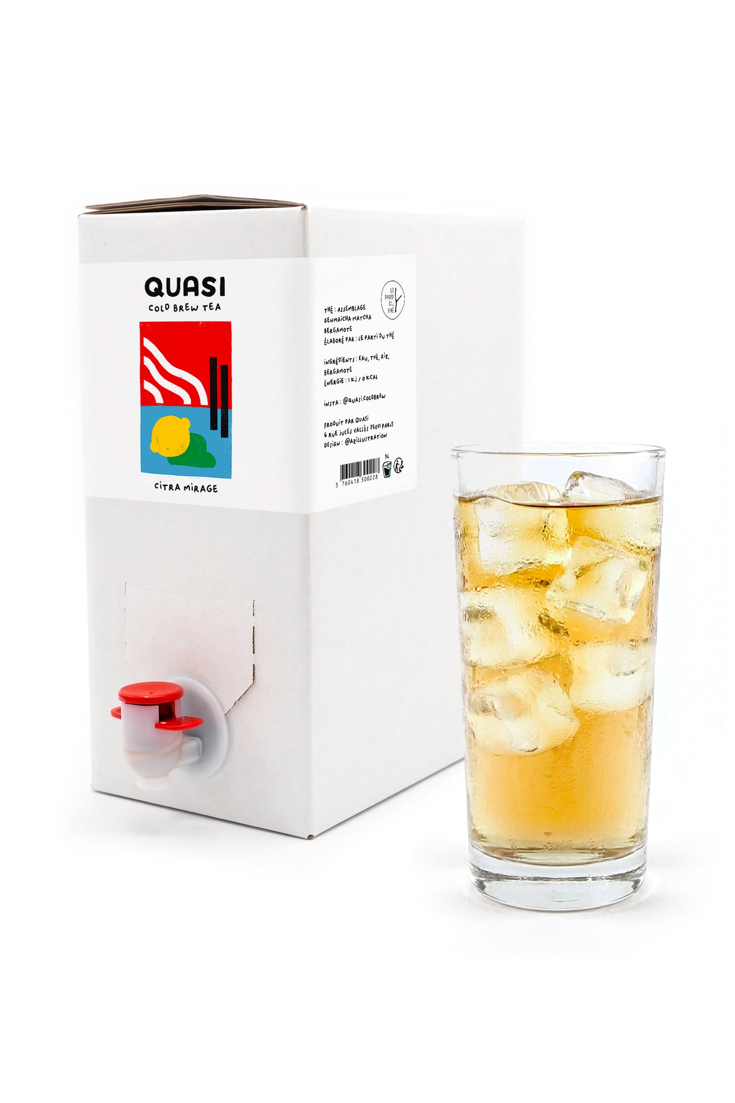 QUASI - CITRA MIRAGE - COLD BREW TEA - BIB 3L