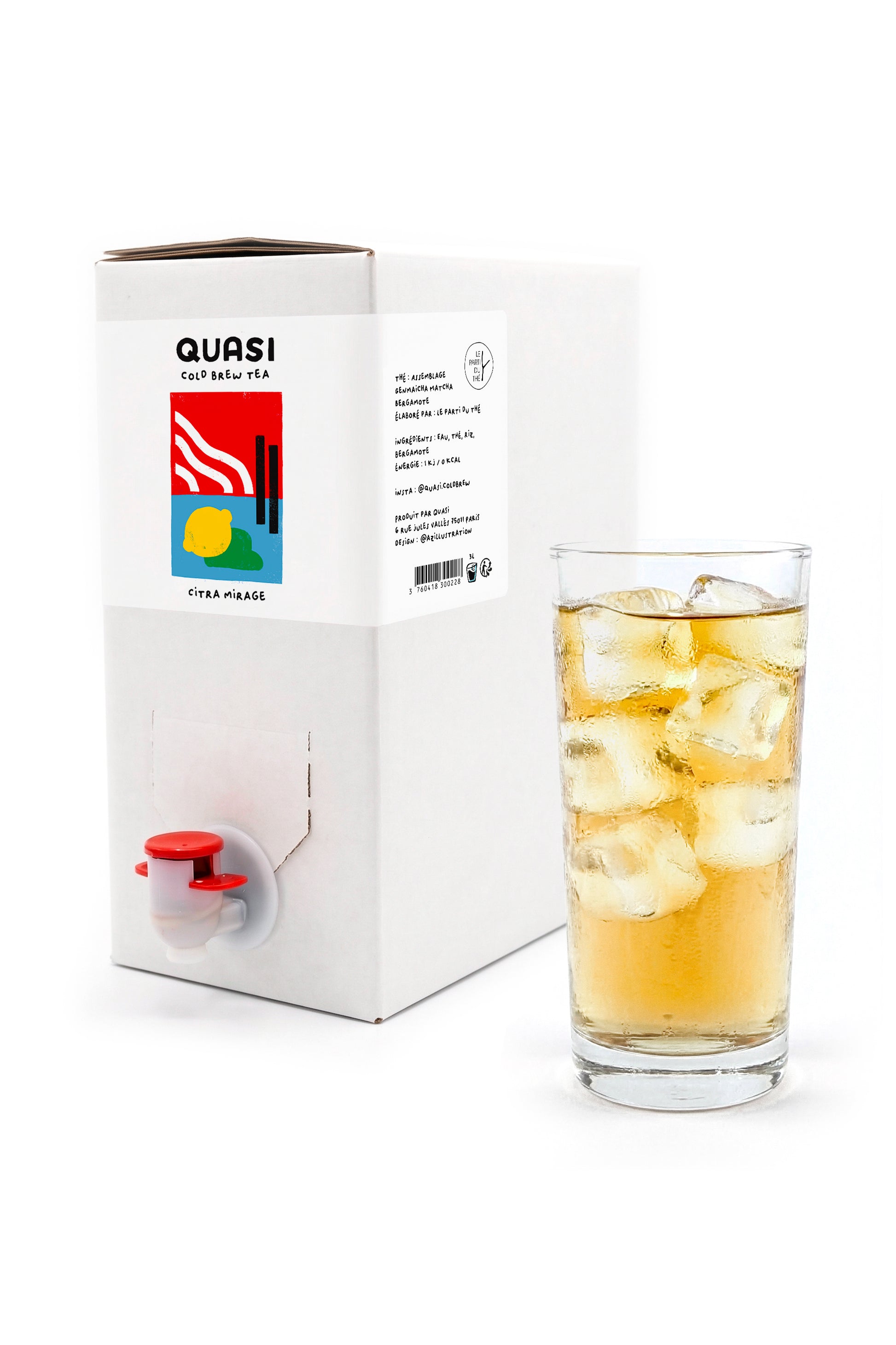 QUASI - CITRA MIRAGE - COLD BREW TEA - BIB 3L