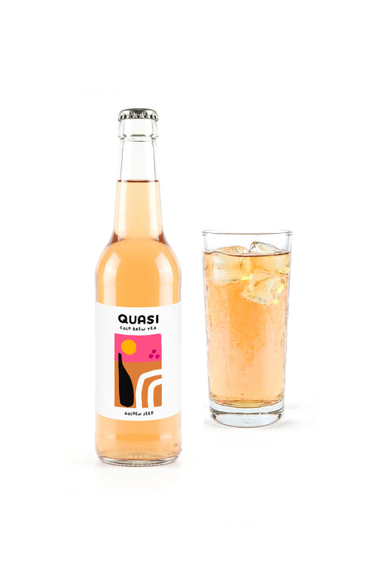 QUASI - "Golden Seed" - Cold brew tea (bouteille 33cL)