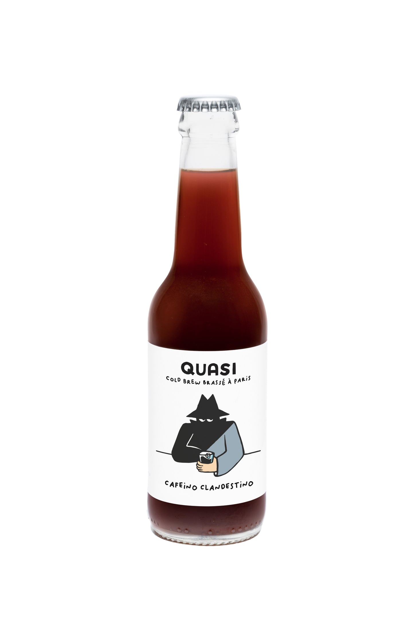 QUASI - "Cafeino Clandestino" - Cold brew (bouteille 25cL)