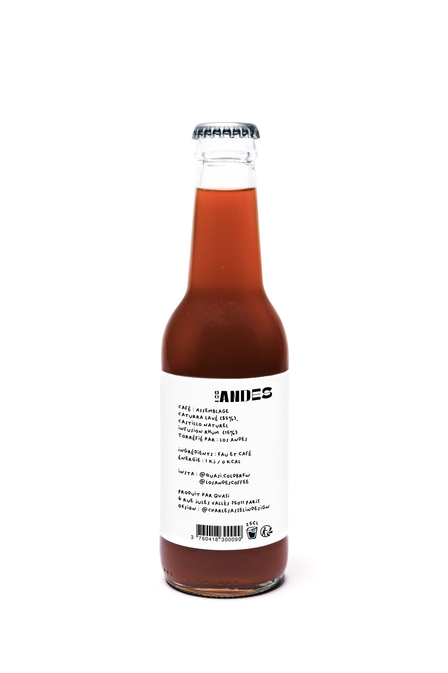 QUASI - "Rhuming Club" - Cold brew (bouteille 25cL)